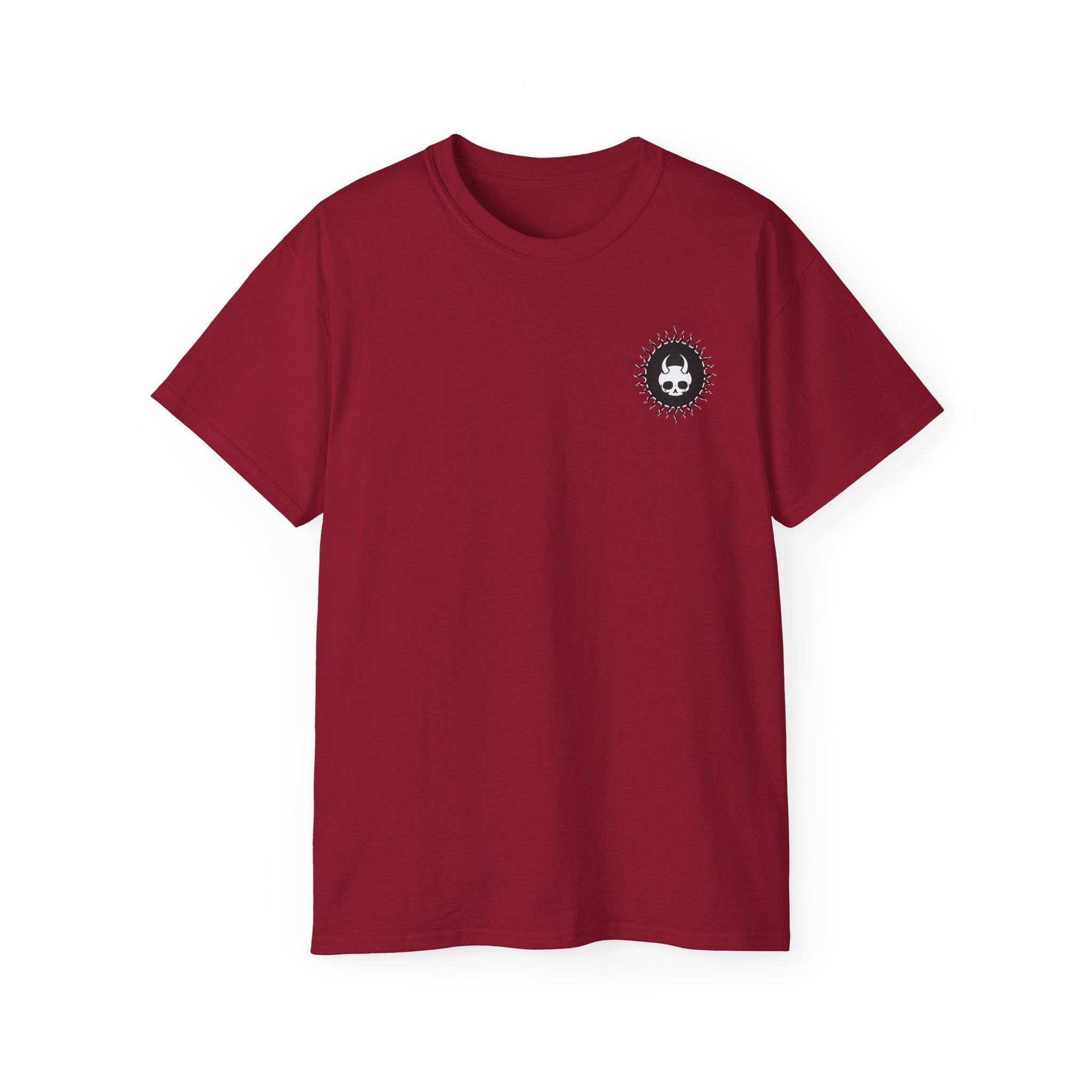 Exposed Heart - Unisex Cotton Tee (Back) - Damned Threads